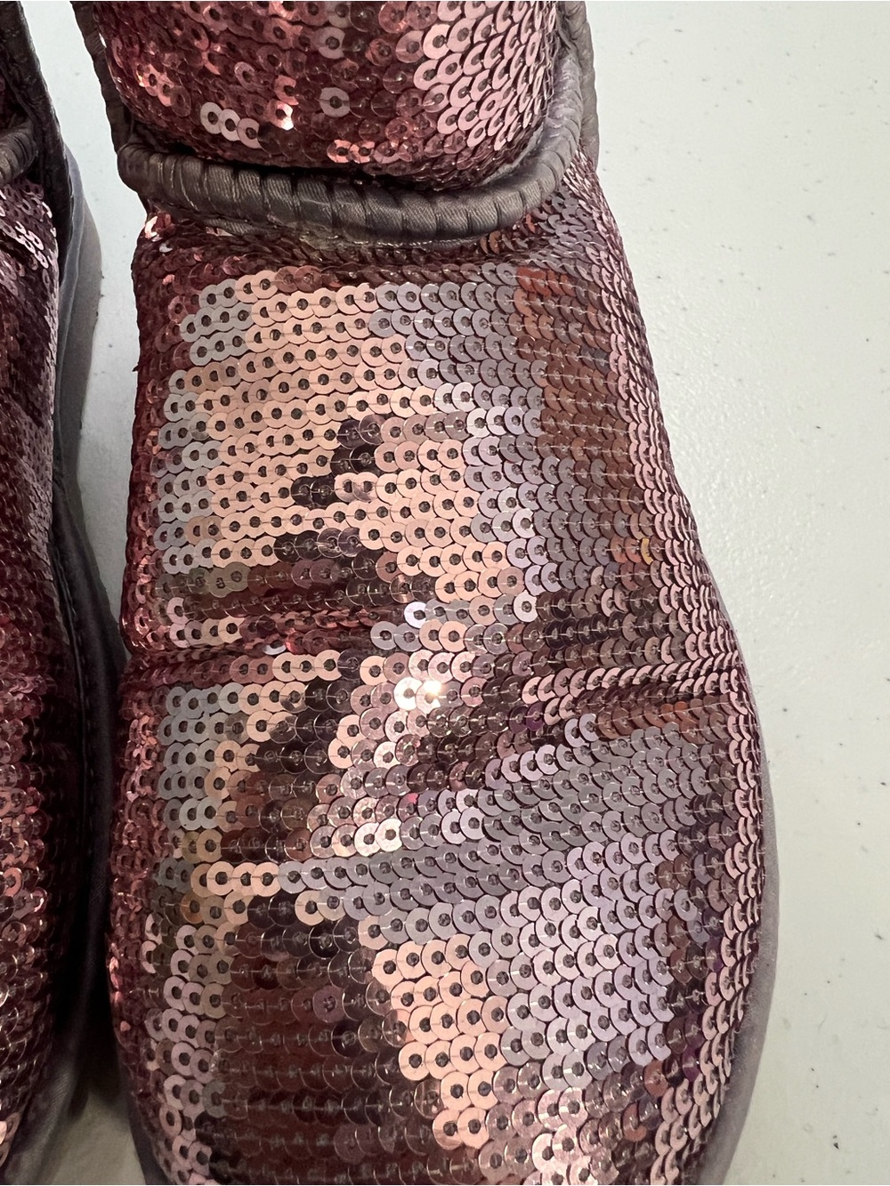 UGG Sequin Cozy Mid-Calf Winter Boots - Rose Metallic - Picture 17 of 17